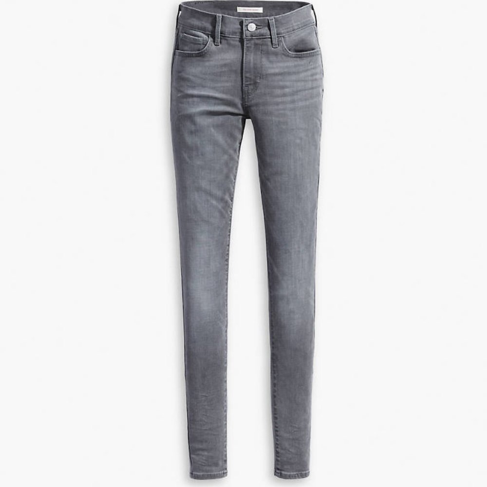 Levi's 710 Super Skinny Jeans in Grey